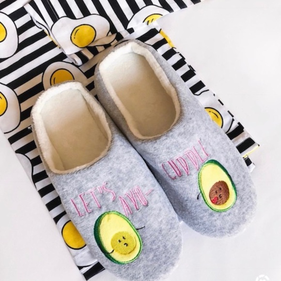 avocado slippers